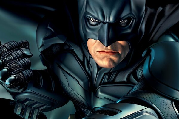 Superheld Batman mit Super-Look