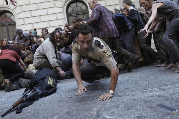 The Crowd of the Walking Dead movie