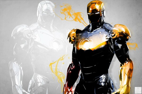 Iron Man de marvel comics