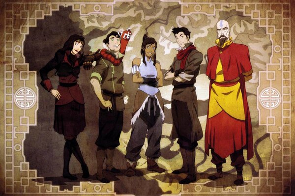 La leyenda de korra verdaderos amigos