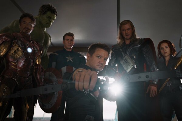 Poster from the movie the Avengers