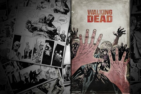 The Walking Dead art avec zomya