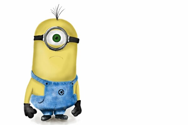 Einäugiger Minion aus dem Cartoon Despicable Me