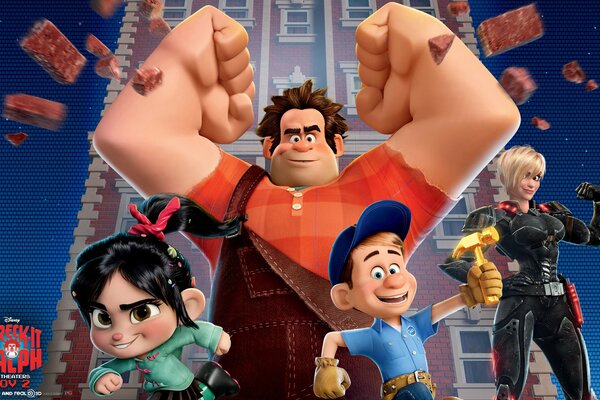 Cartoon ralph desktop wallpaper