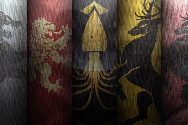 La guerre des cinq rois de Game of Thrones