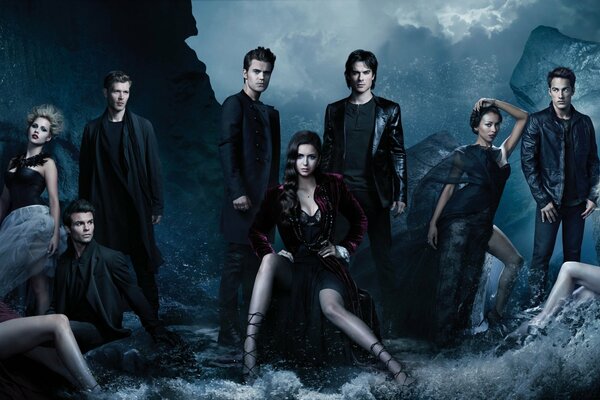 The vampire Diaries. TV series. Characters