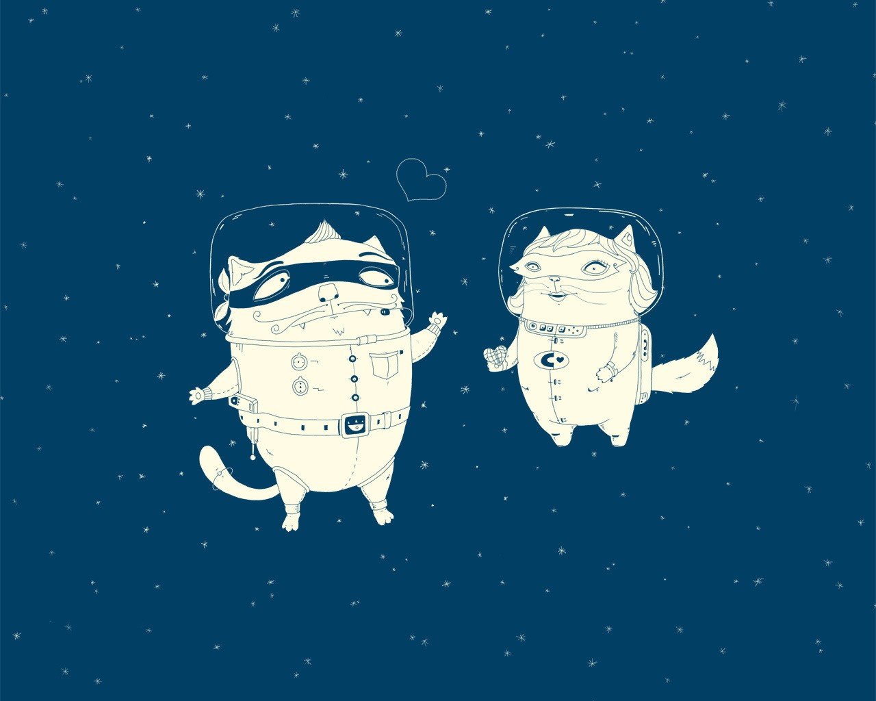 traje espacial astronauta gatos amor