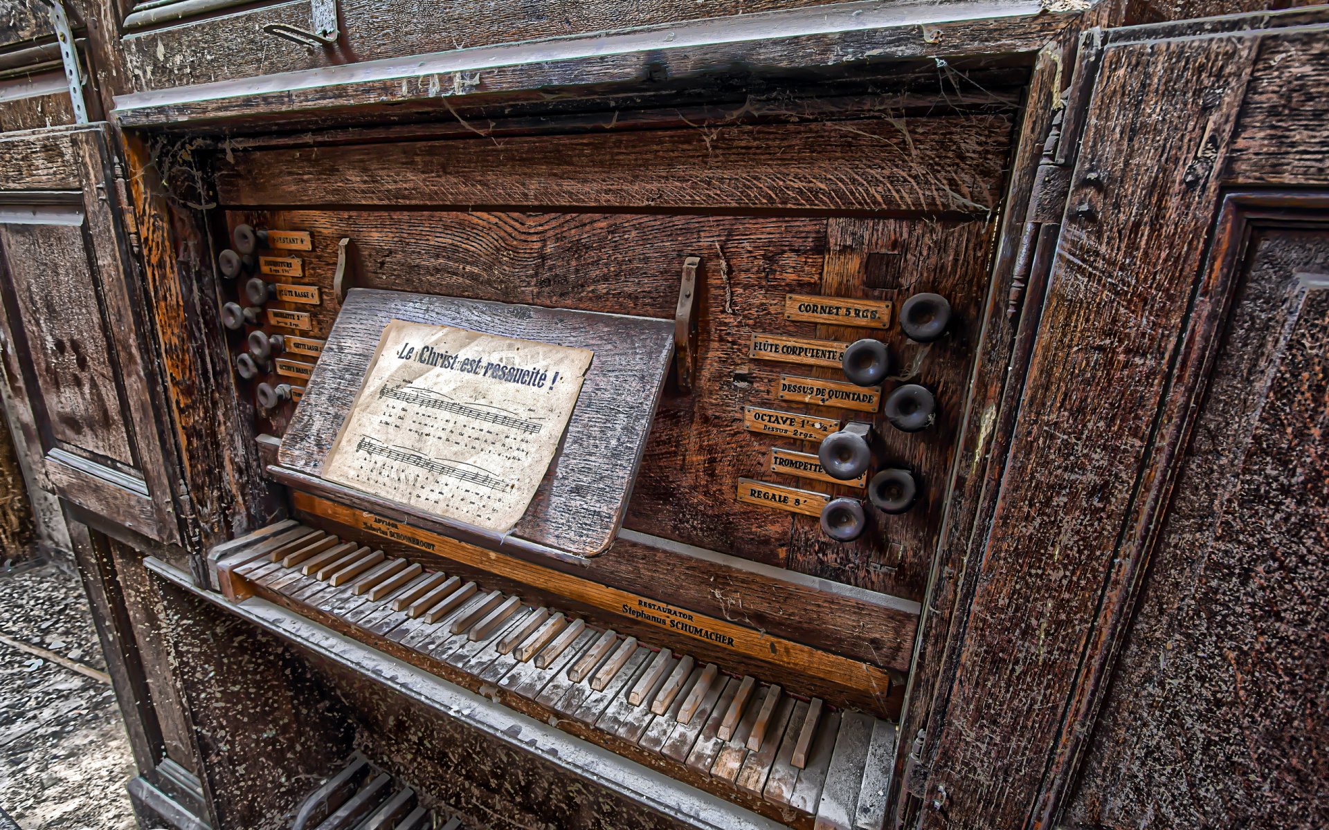 orgel musik noten