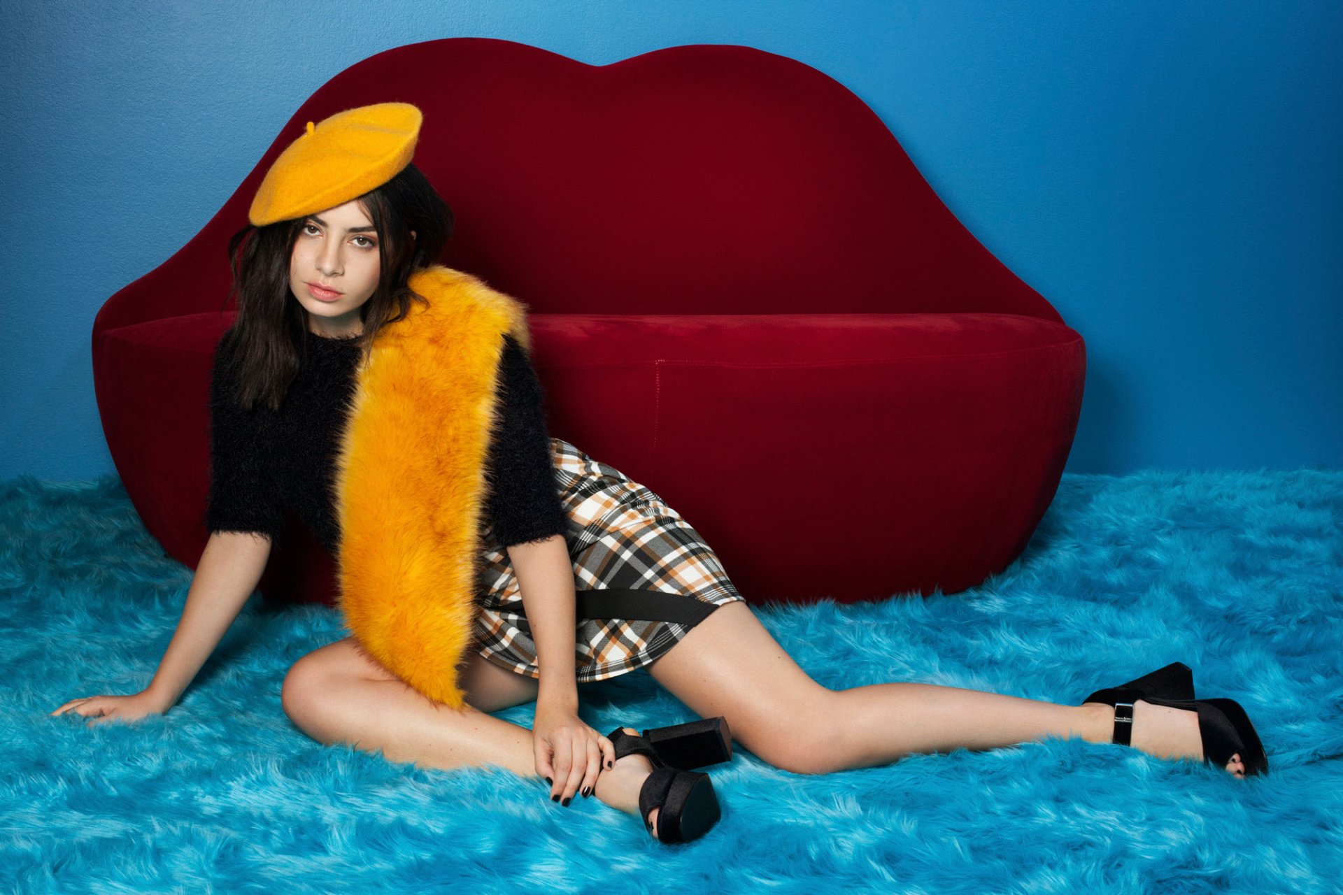 charli xcx singer photoshoot boohoo brand 2015