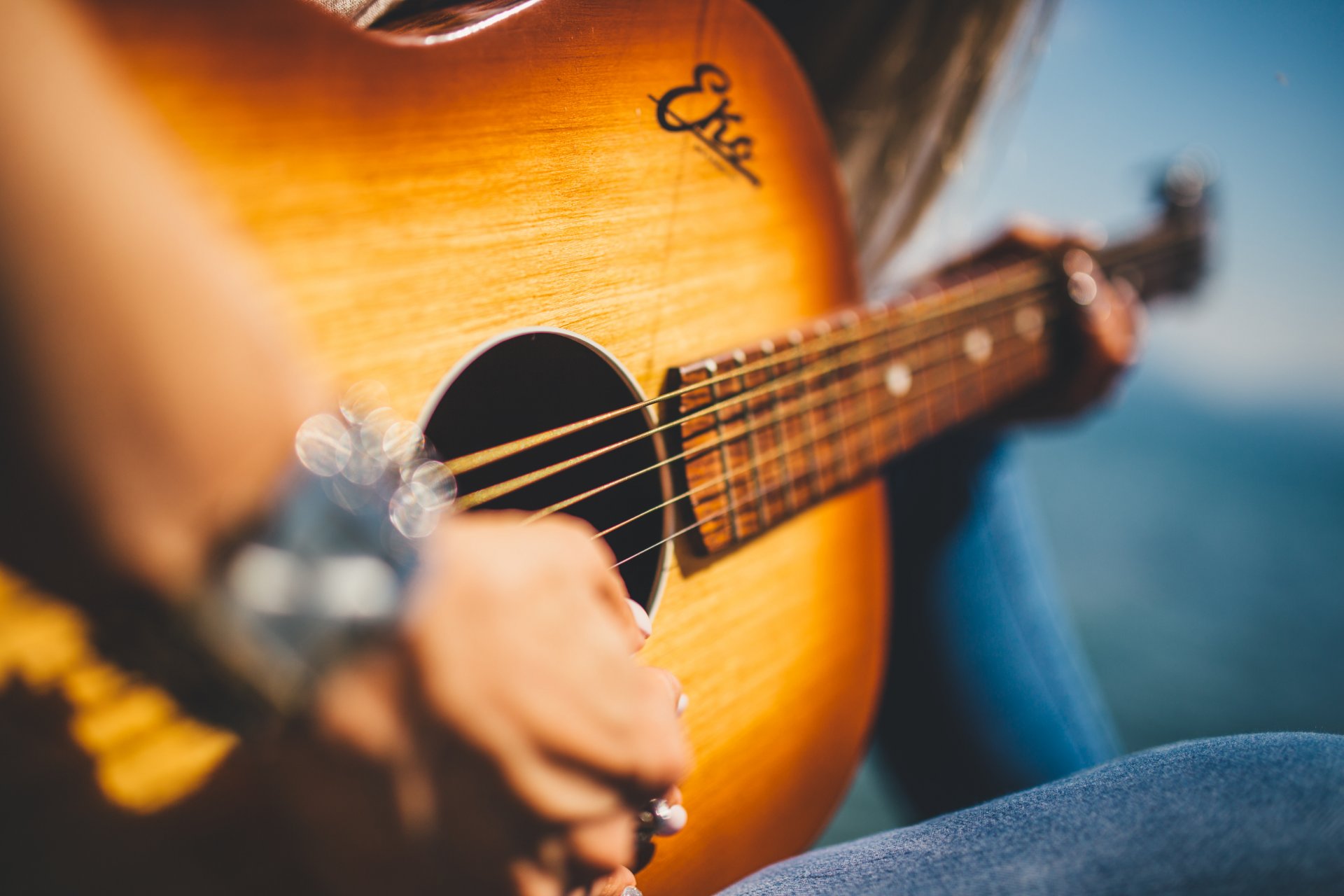 guitare bois