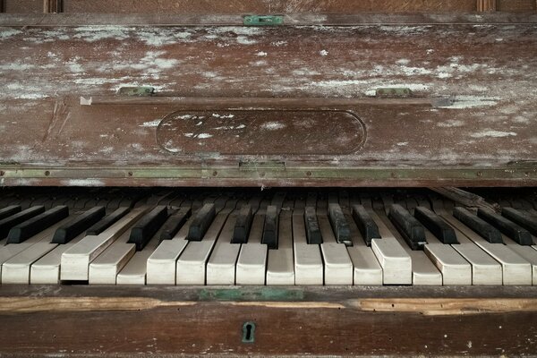 Piano fond d écran brun antique