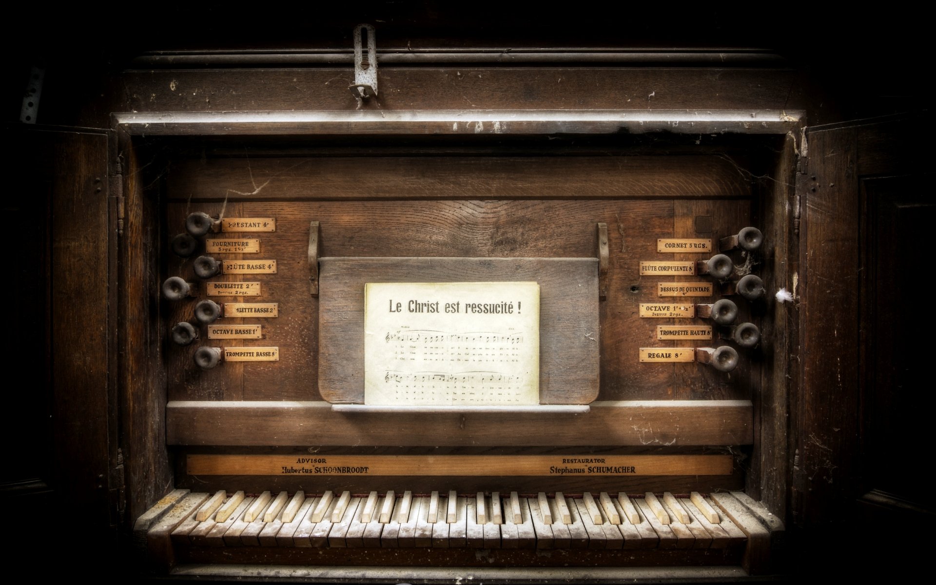 orgue musique fond