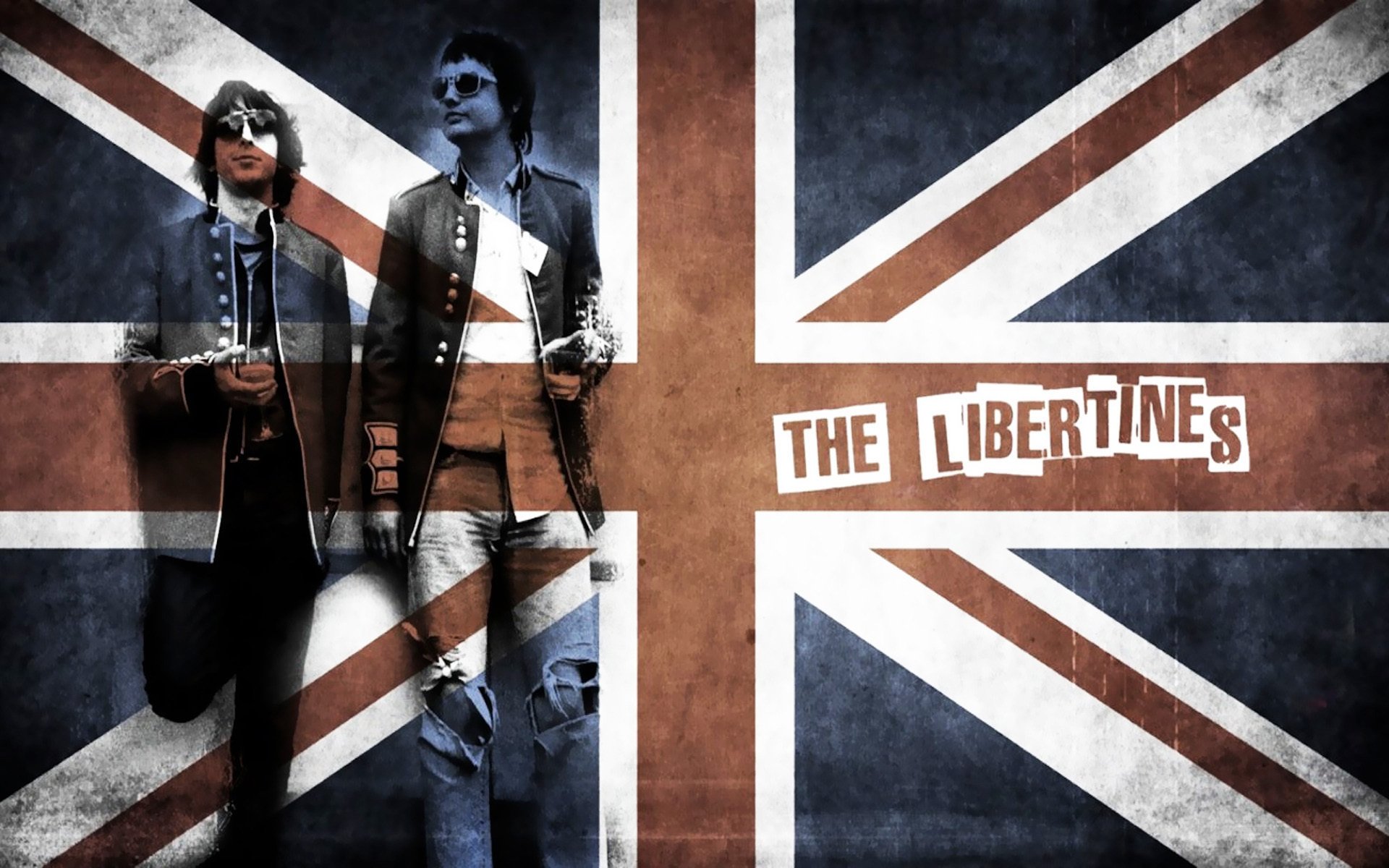 the libertines gruppo rock inglese musica rock regno unito bandiera