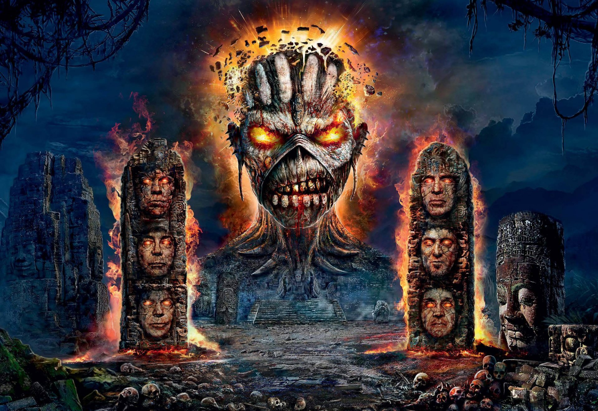 iron maiden metalli pesanti rovine mostro