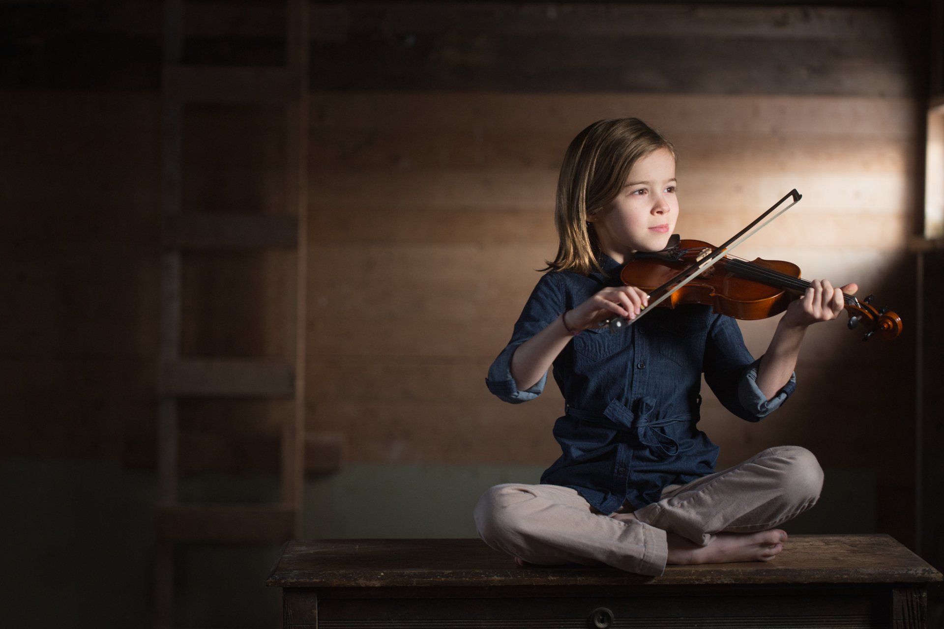 девочка скрипка музыка