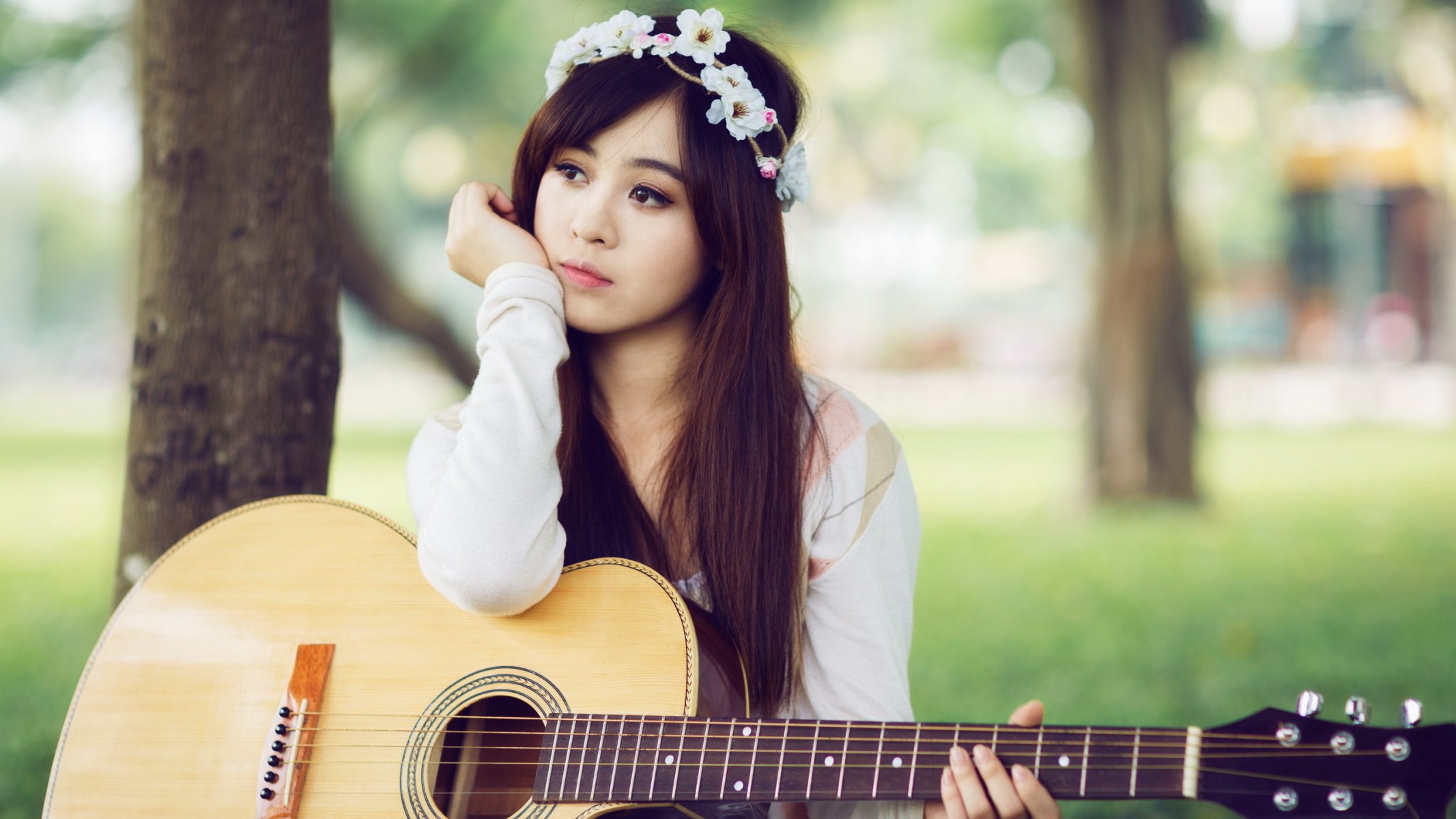 fille guitare musique