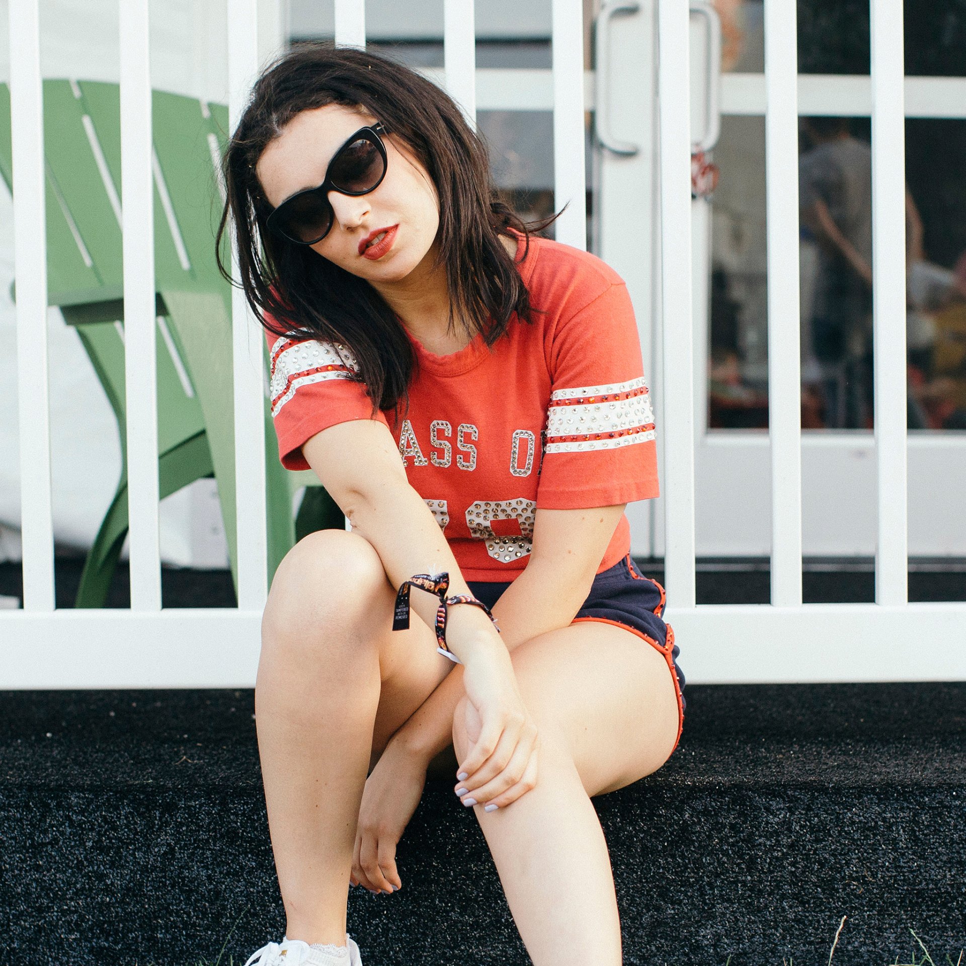 charli xcx singer photoshoot lollapalooza 2015