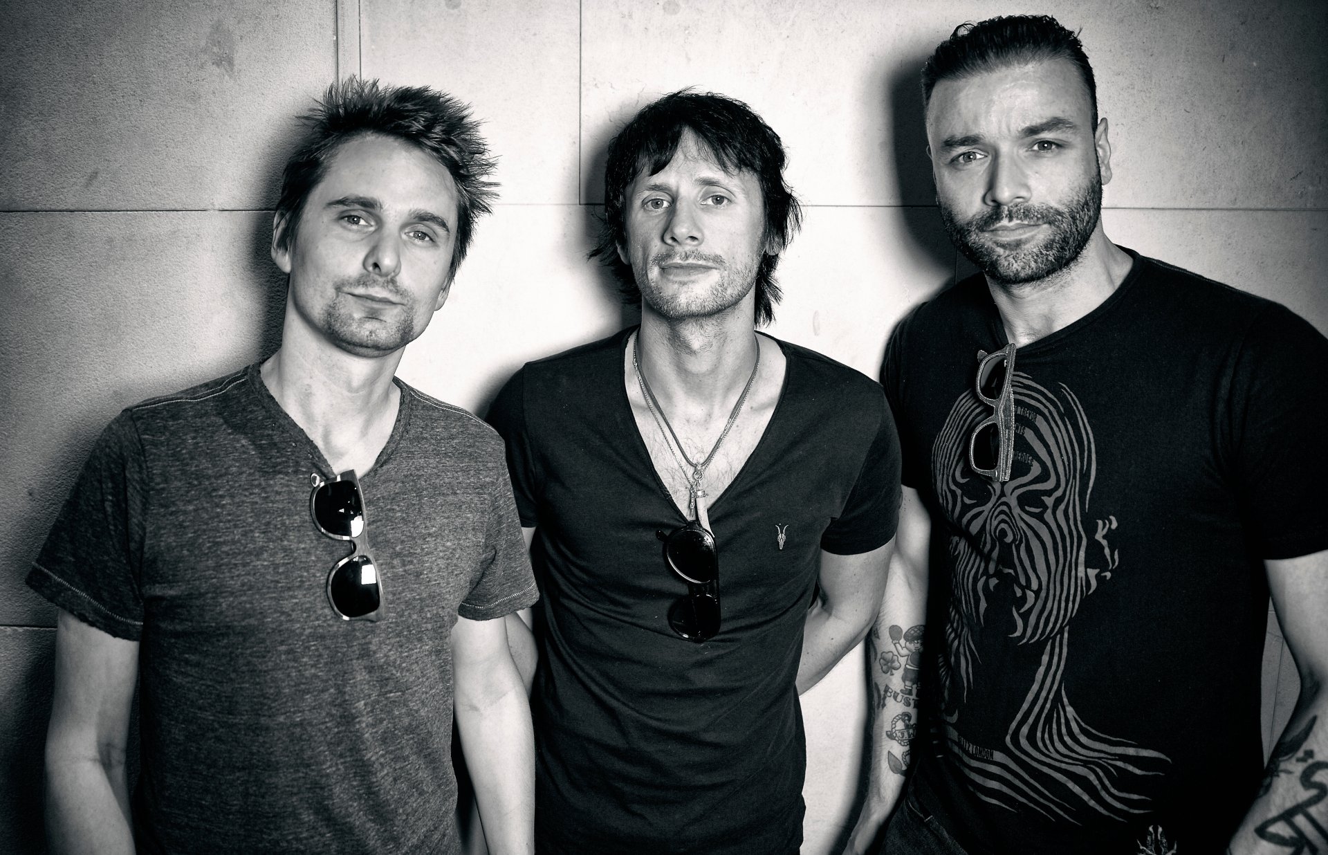 muza brytyjski zespół rockowy matthew bellamy chris wolstenholme dominic howard