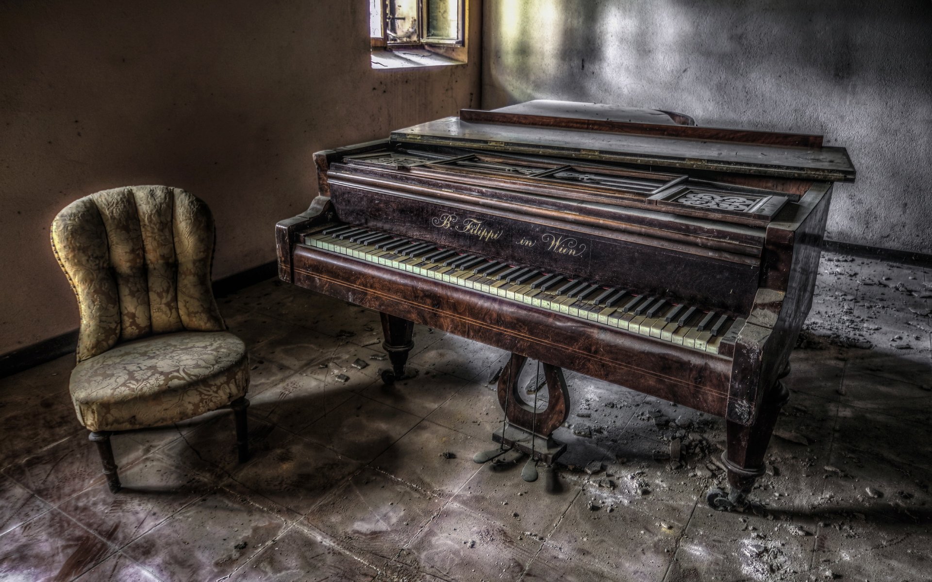 piano chaise musique