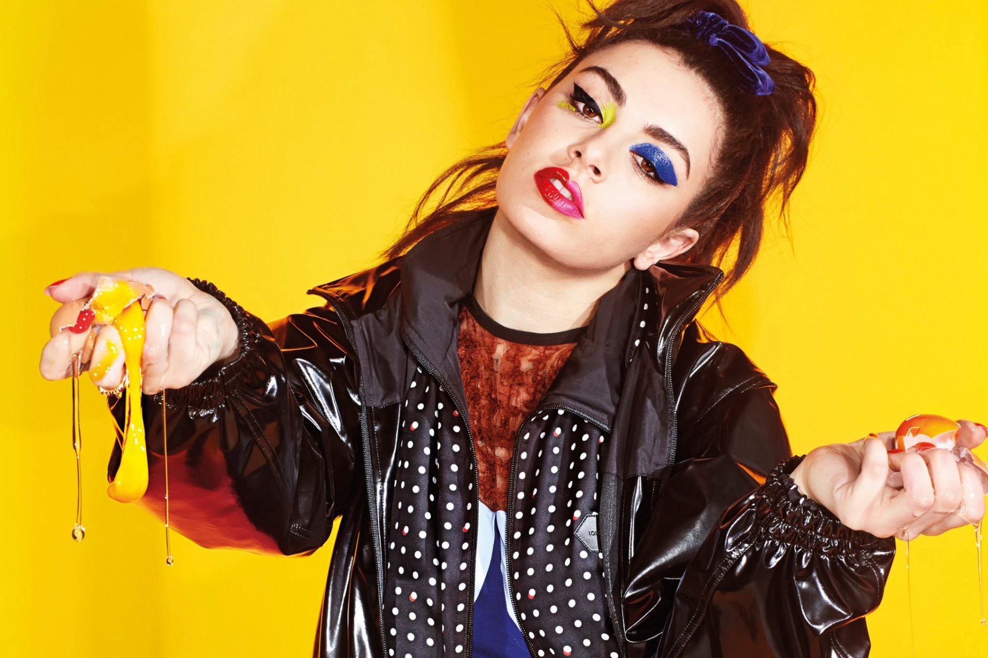 charli xcx piosenkarka sesja zdjęciowa jalouse 2015