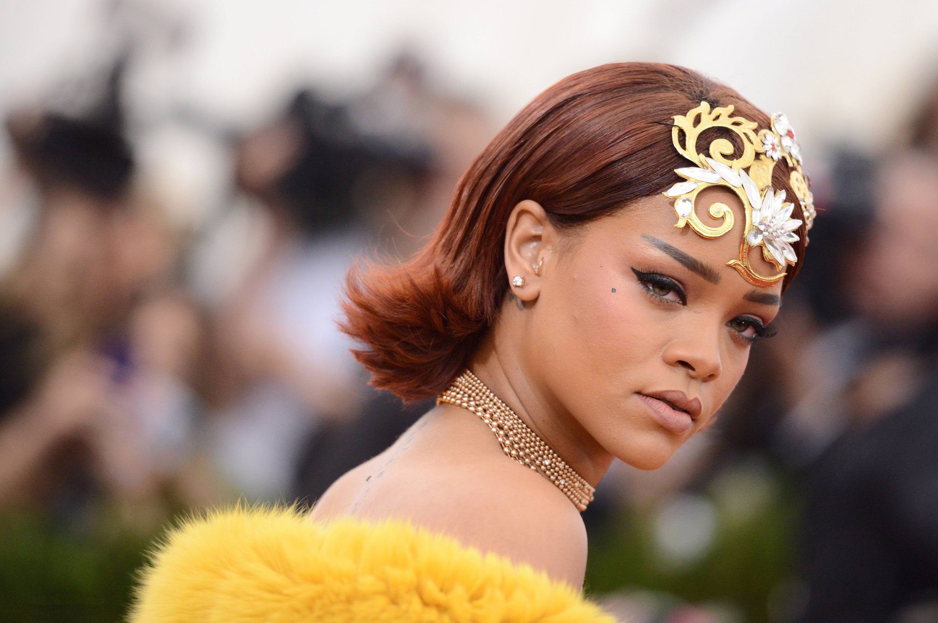 rihanna chanteur star beauté événement fille