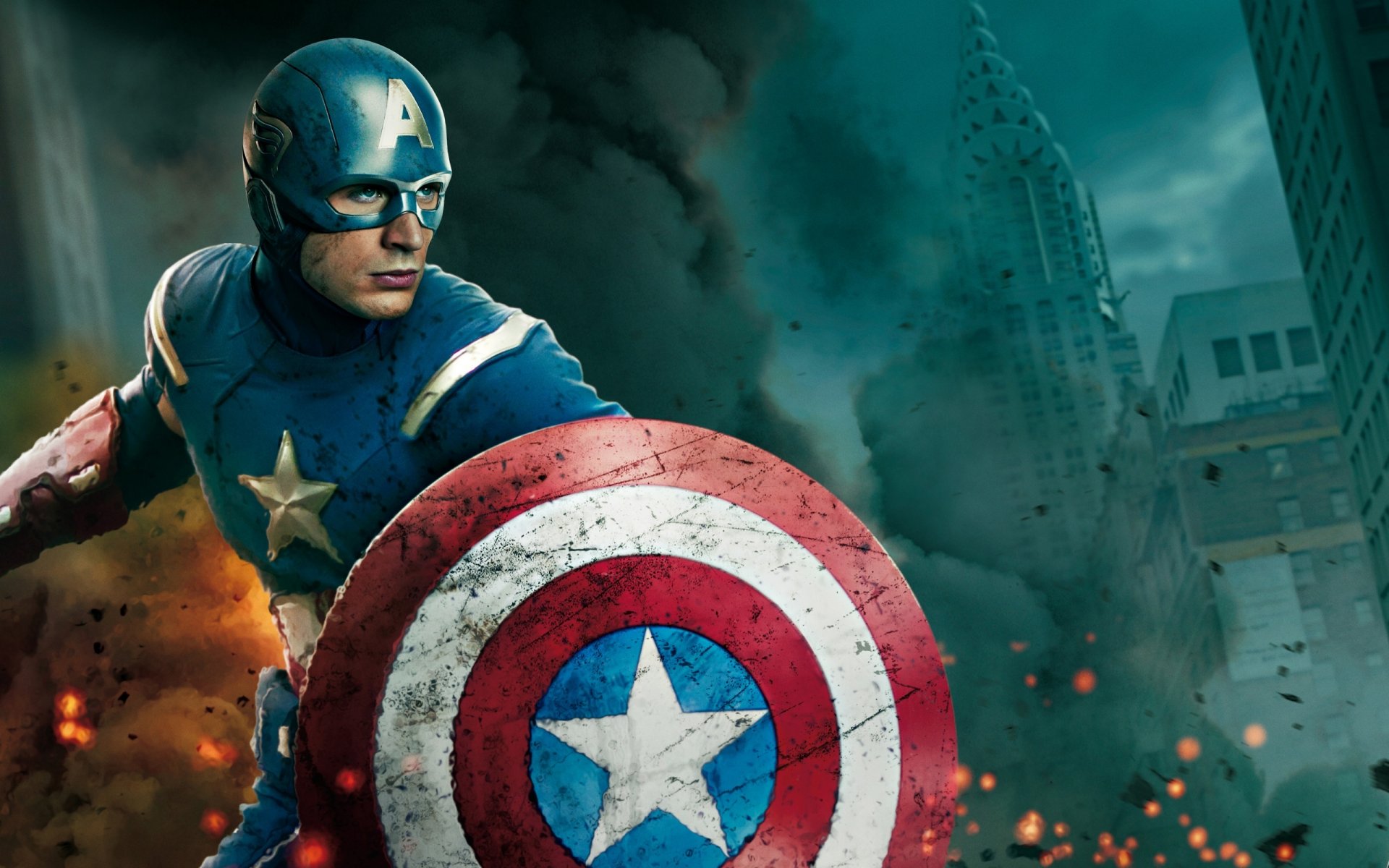 avengers captain america masque héros