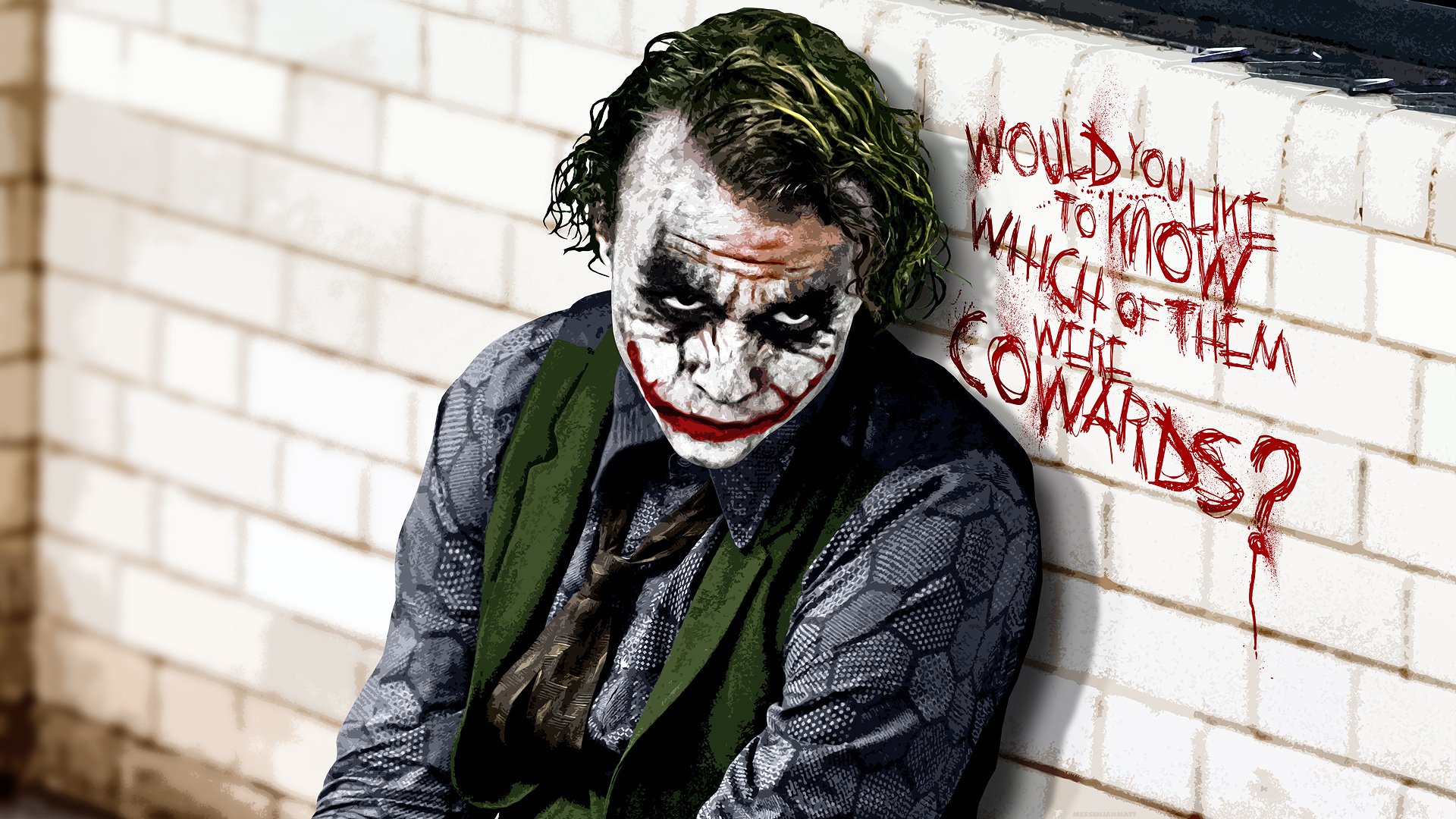 joker the dark knight heath ledger