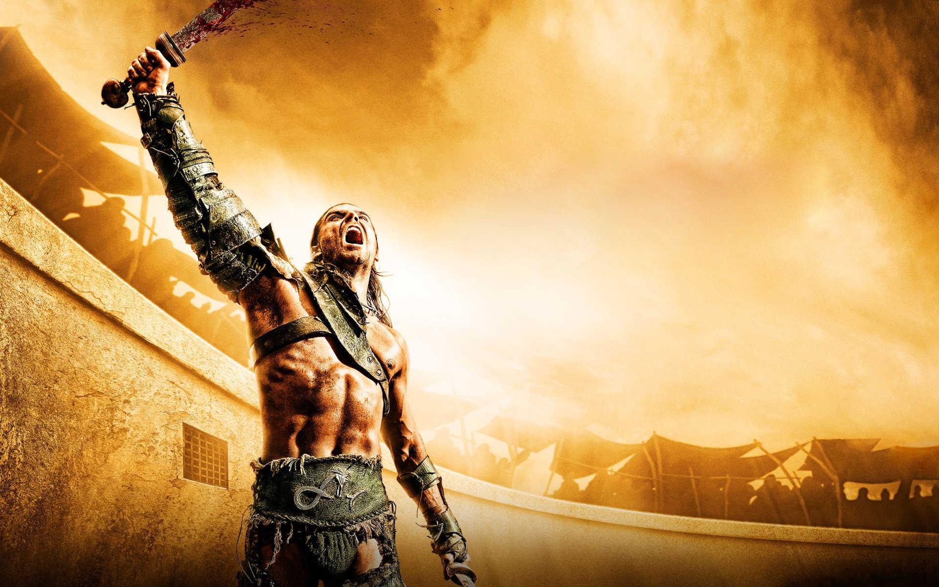 serie spartacus sand und blut gladiator krieger spartacus: die götter der arena