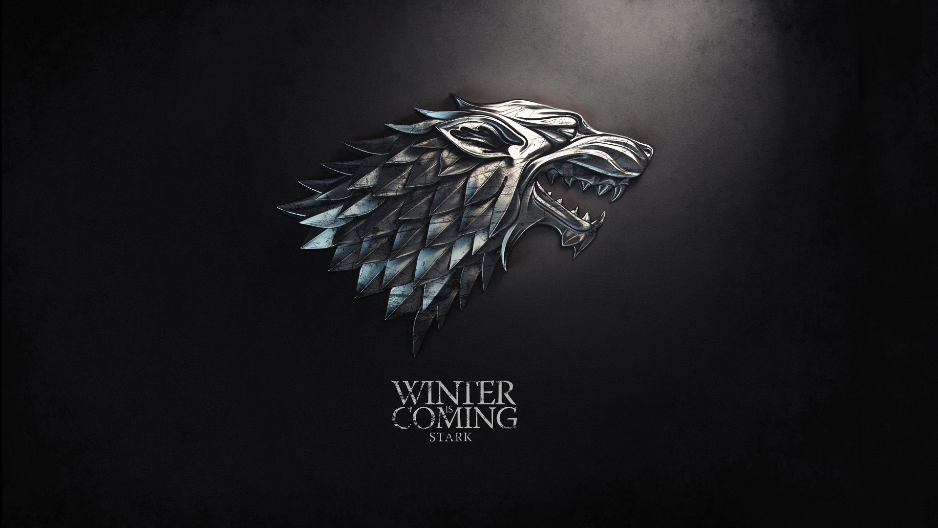 chanson de glace et de feu chanson de glace et de feu game of thrones série tv stark blason loup devise l hiver approche l hiver approche