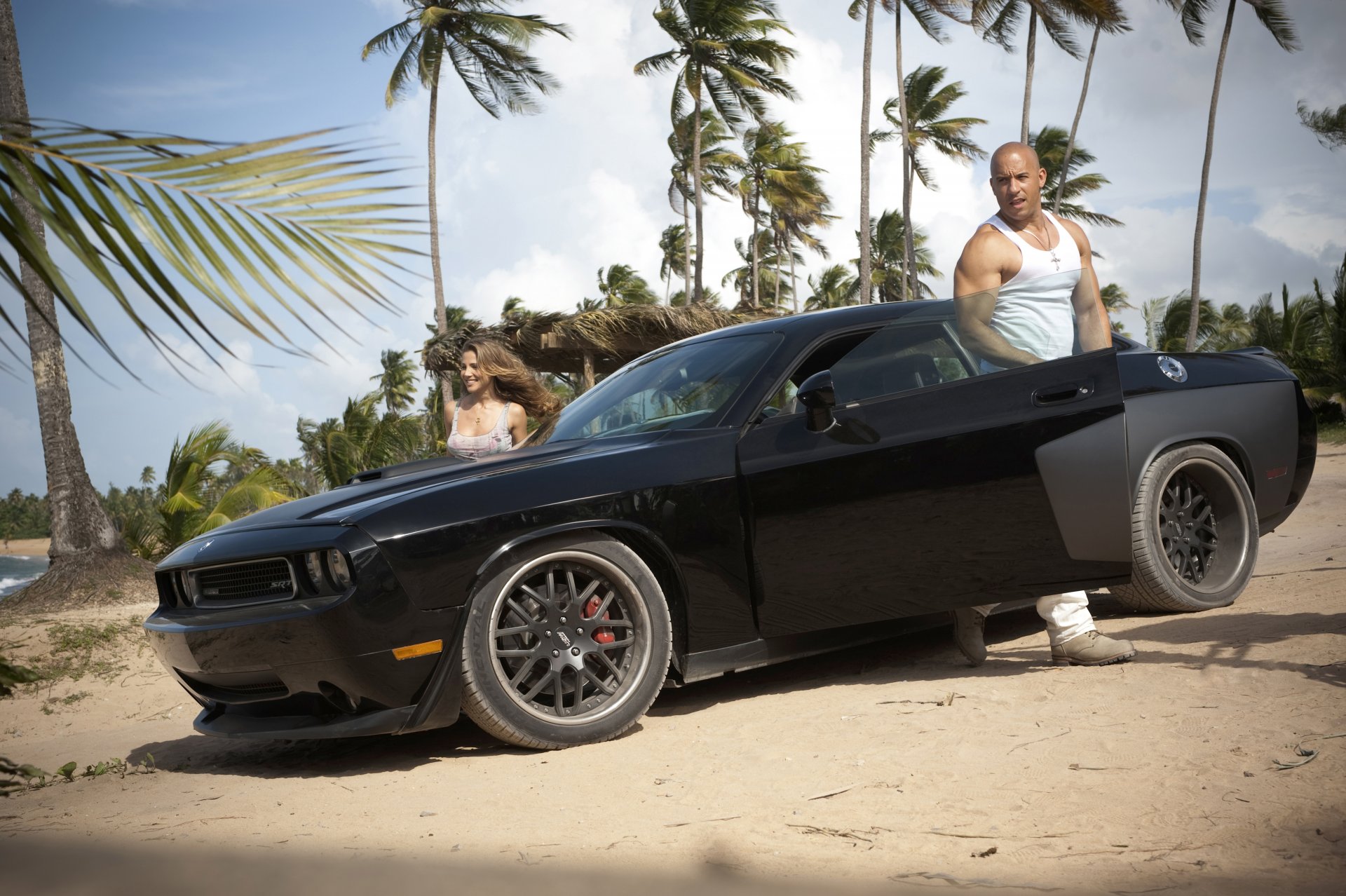 vin diesel dodge challenger sto film szybcy i wściekli 5 tapety na pulpit