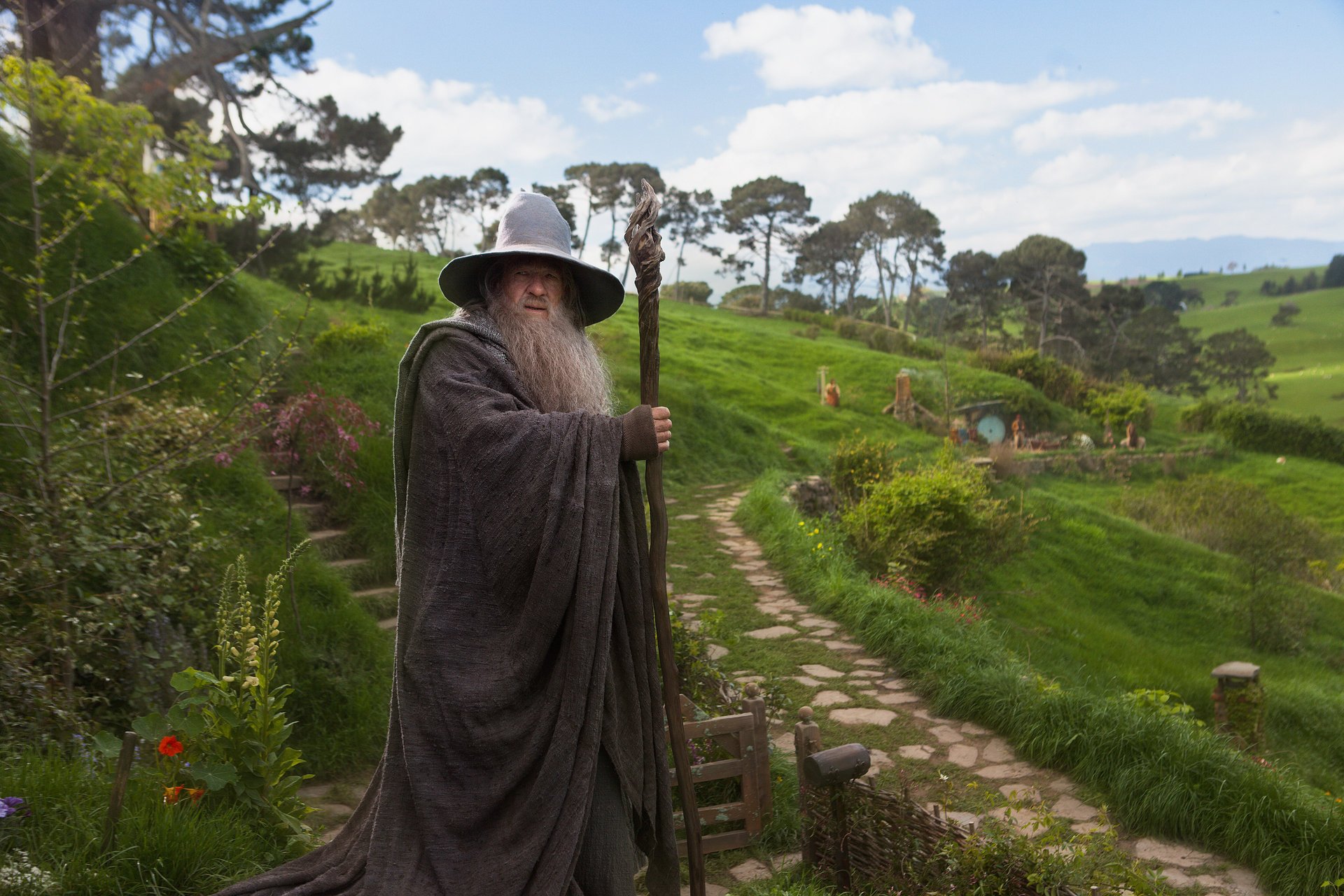 hobbit: nieoczekiwana podróż hobbit: nieoczekiwana podróż ian mckellen ian mckellen gandalf dziadek czarownik