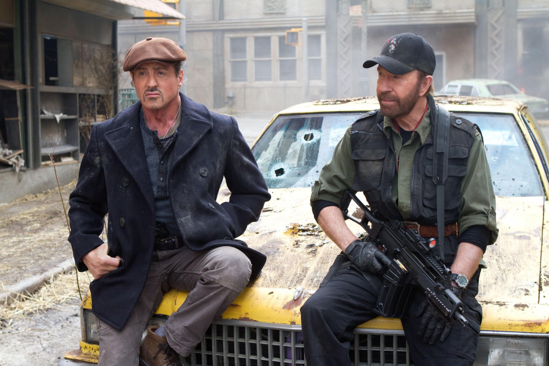 expendables 2 sylvester stallone barney ross chuck norris booker