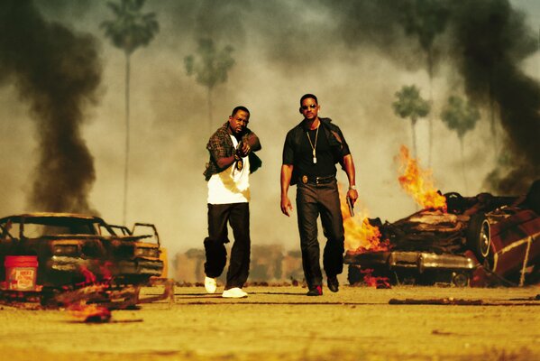 Martin Lawrence et will Smith dans Bad Boys 2