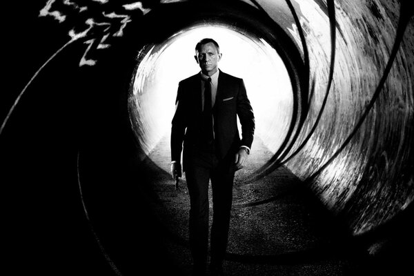 James Bond in the image