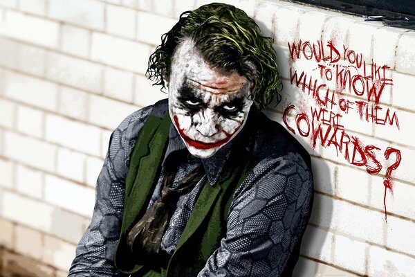 Ledger-le joker du Dark Knight