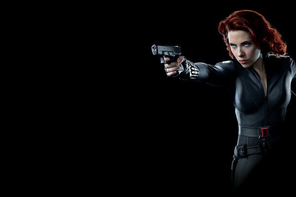 Natasha Romanoff la viuda negra de los Vengadores