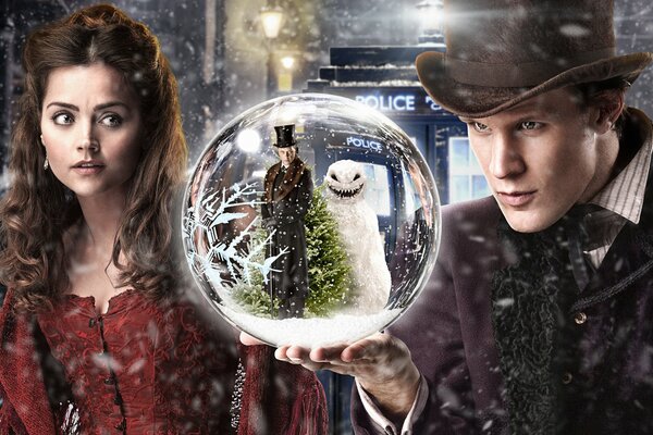 Doctor Who, un bonhomme de neige en colère et un oncle sont enfermés dans la balle