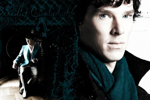 Sherlock from the TV series as Benedict