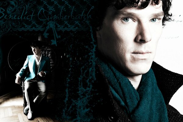 Sherlock de la serie como Benedict