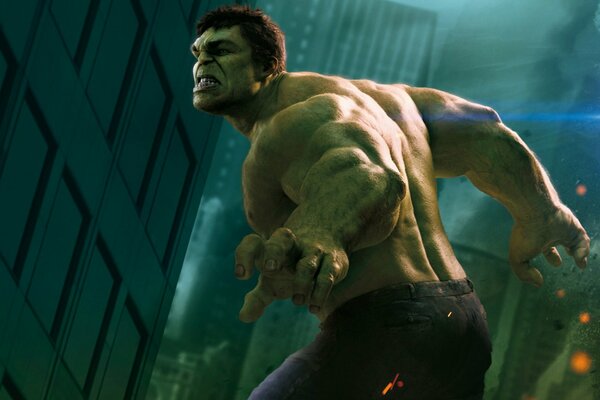 Hulk Avengers primer plano