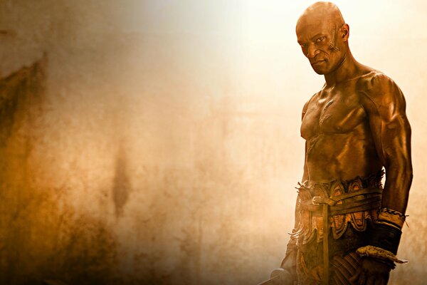 Spartacus arena y sangre gladiador