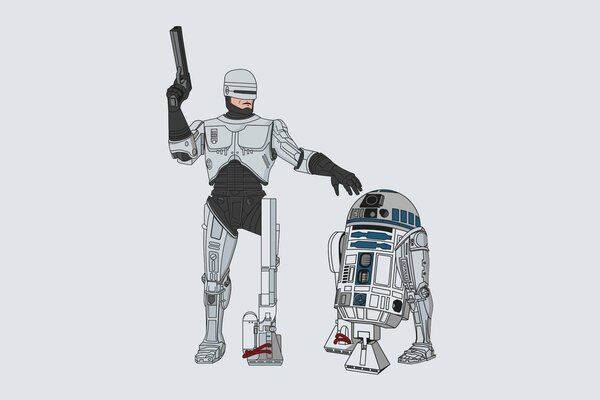 RoboCop robot flic Star Wars