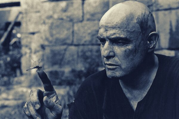 Marlon Brando im Film Apokalypse heute