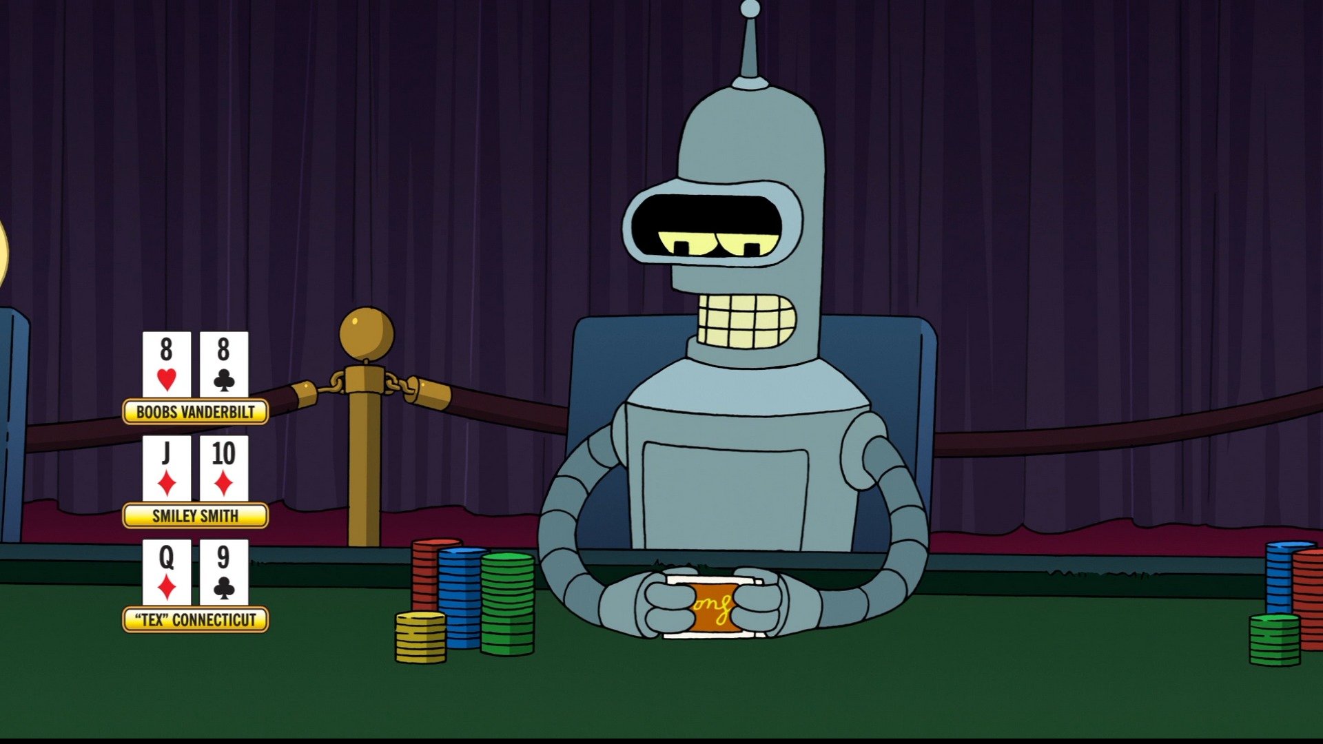 bender futurama poker