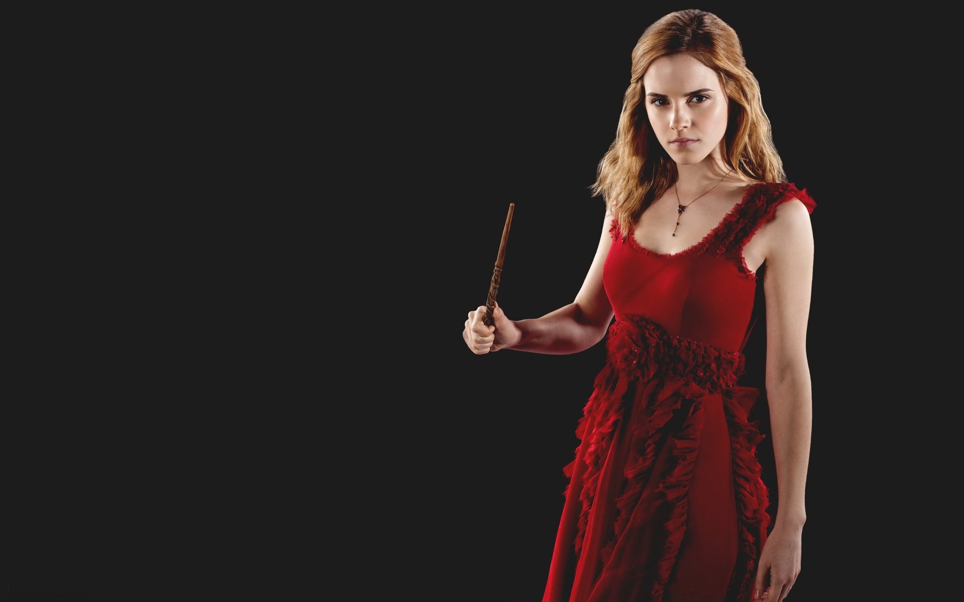 emma watson hermione granger in red