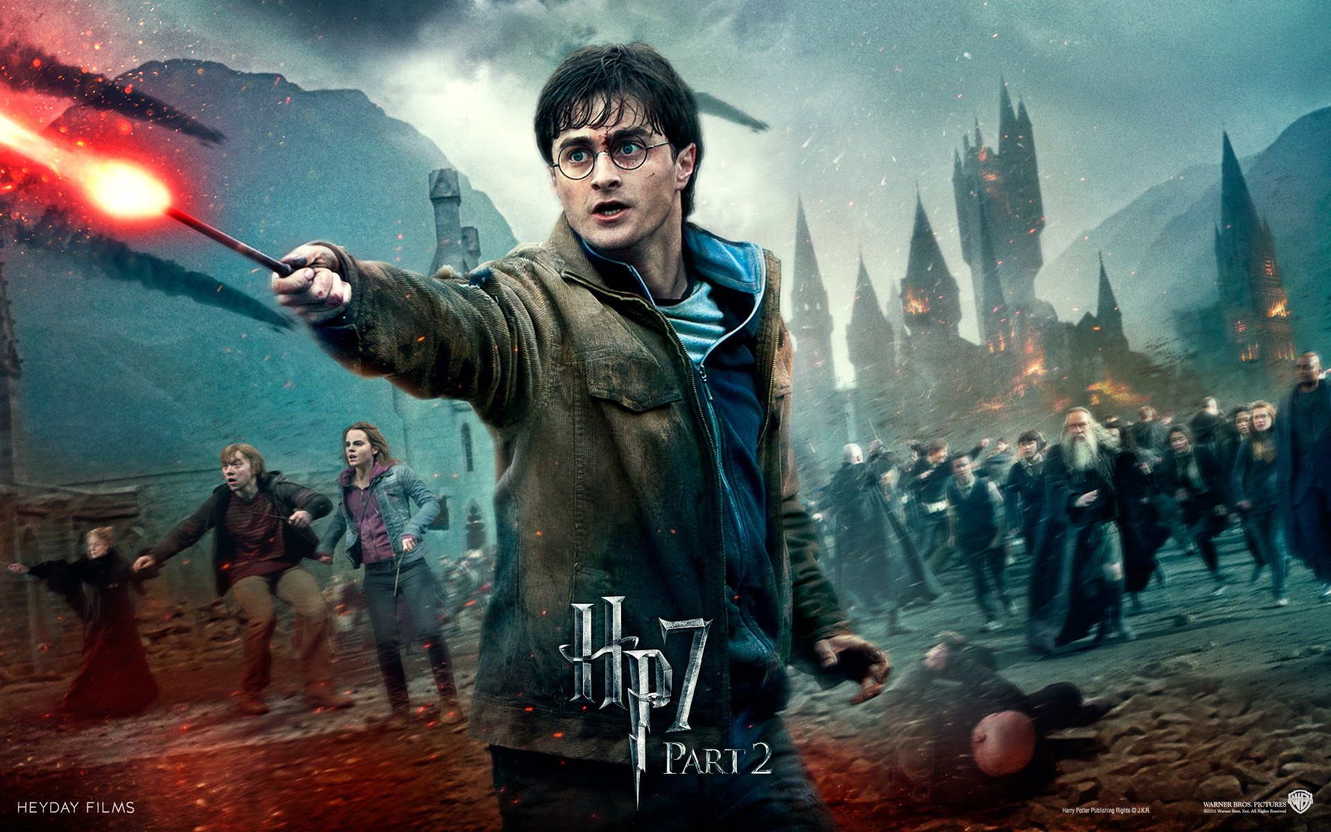 Harry Potter and the Deathly Hallows Part 2 Harry Potter and the Gifts of Might Part 2 Daniel Radcliffe Daniila Radcliffe