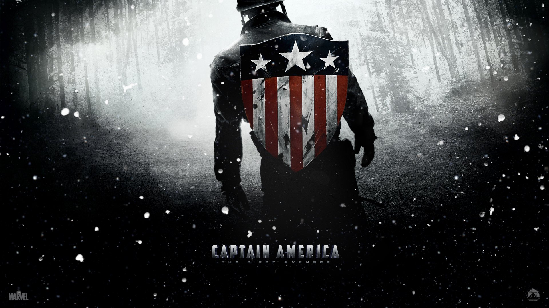 captain america first avenger a movie snow