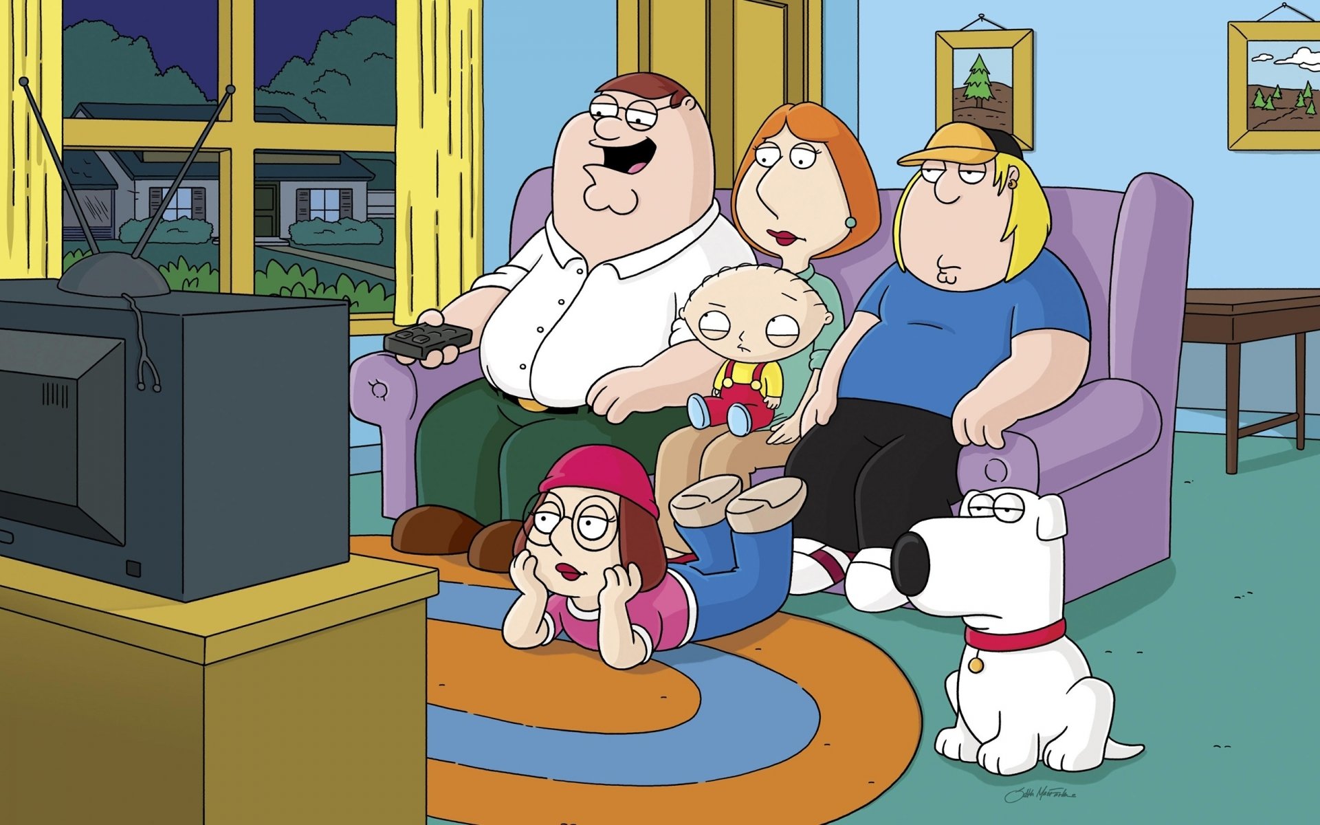 cartone animato family guy famiglia televisione