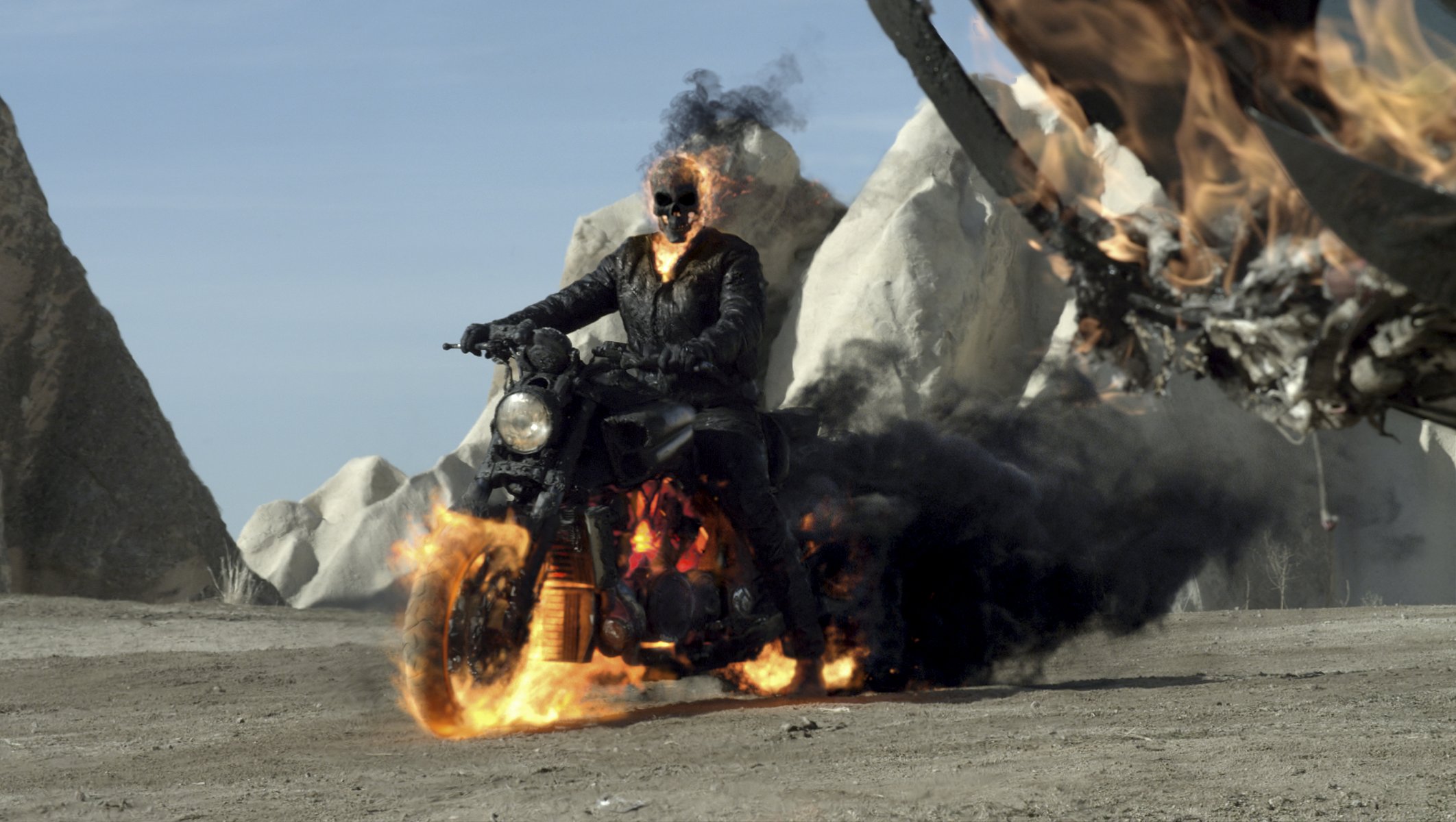 ghost rider 2 ghost rider : spirit revenge 2012 nicolas cage johnny blaze / ghost rider