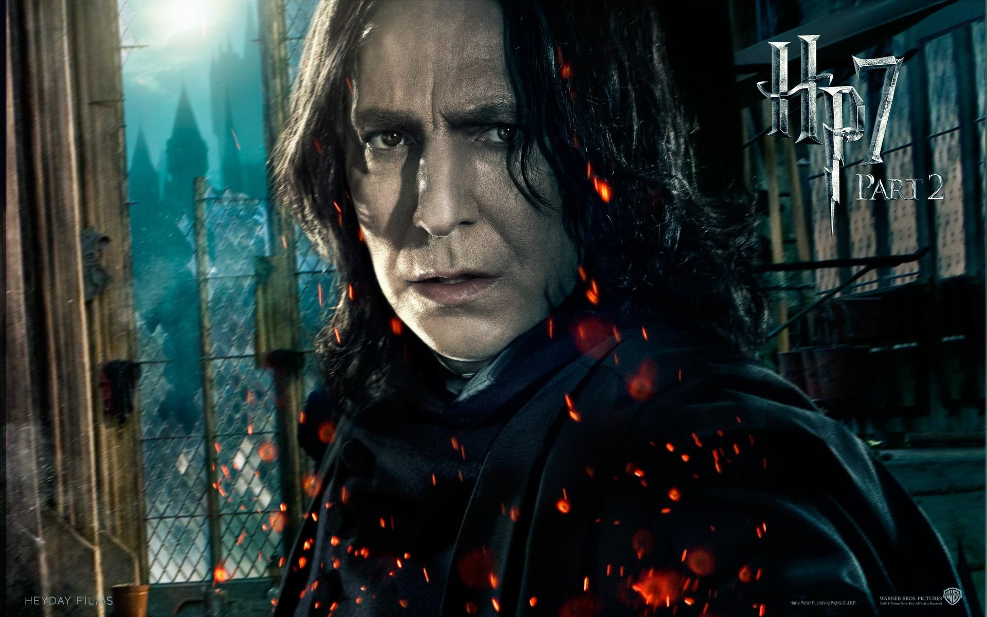 harry potter 7 harry potter et les reliques de la mort partie 2 7 hp alan rickman poudlard severus rogue professeur professeur